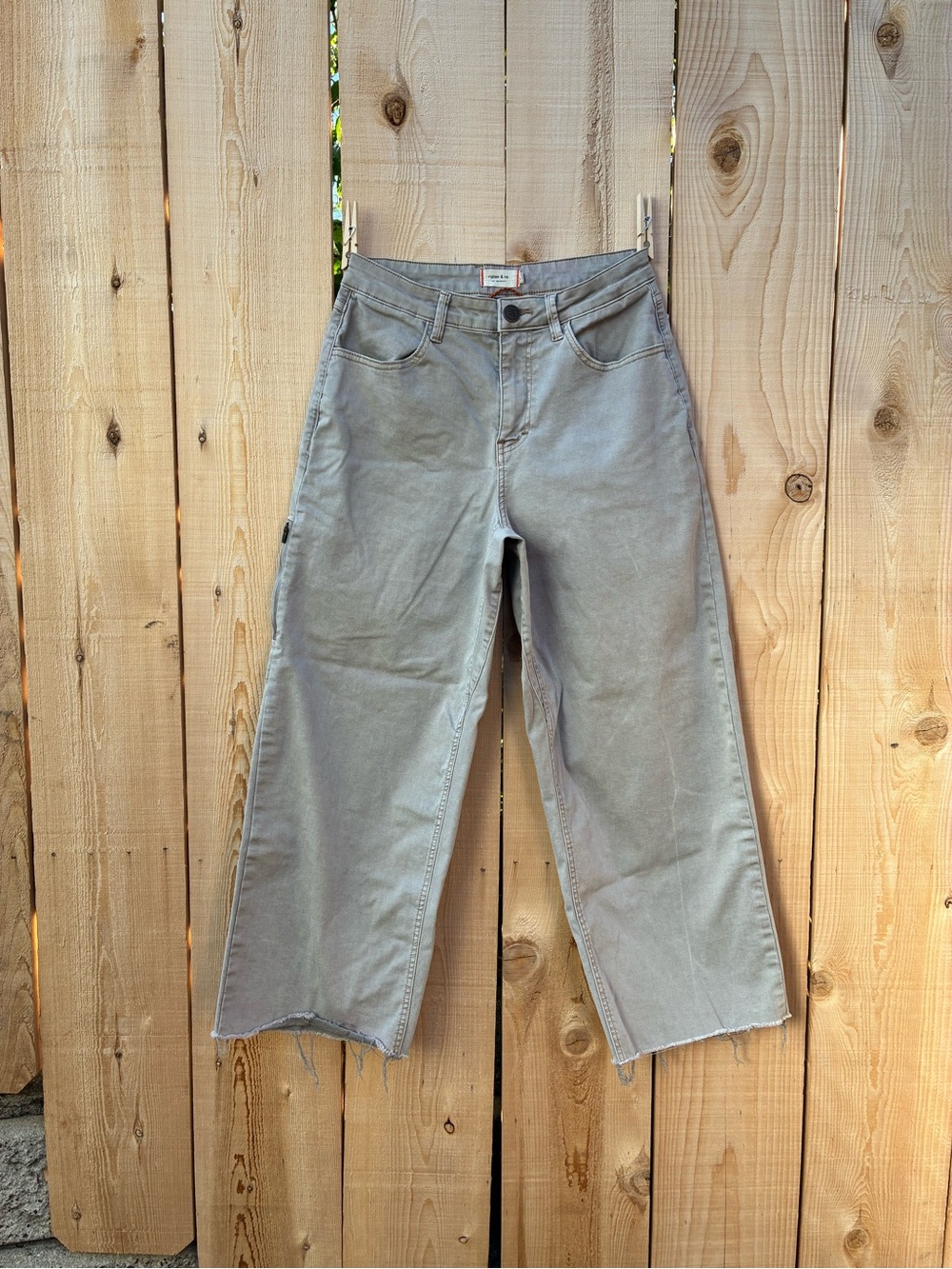 Ripton Women's Superlite Wide Jeans - Ash - 28 (cropped) - Picture 1 of 3